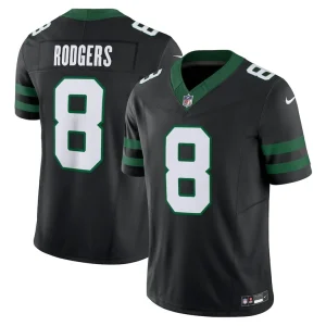 Aaron rodgers new york jets nike alternate vapor f.u.s.e. limited jersey Legacy black
