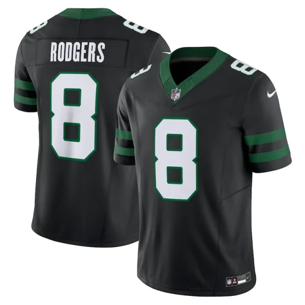 Aaron rodgers new york jets nike alternate vapor f.u.s.e. limited jersey Legacy black