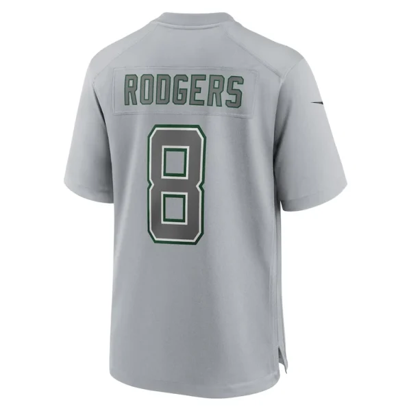 Aaron rodgers new york jets nike atmosphere fashion game jersey Heather gray L