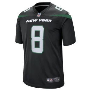Aaron rodgers new york jets nike game jersey Black M