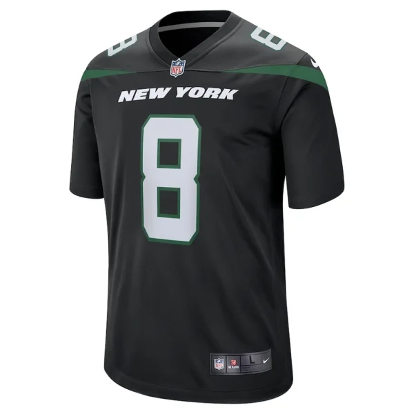 Aaron rodgers new york jets nike game jersey Black M