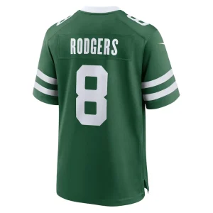Aaron rodgers new york jets nike game jersey Legacy green L