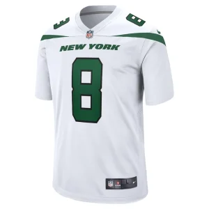 Aaron rodgers new york jets nike game jersey White M