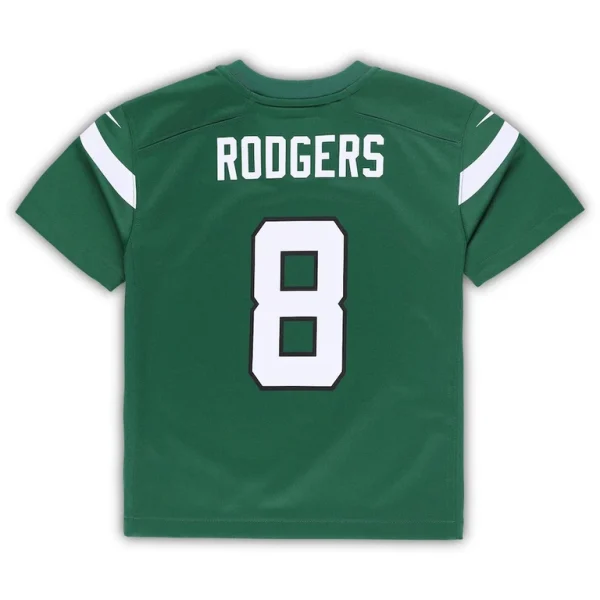 Aaron rodgers new york jets nike infant game jersey Gotham green 24 MO