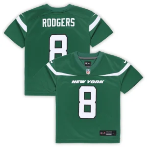 Aaron rodgers new york jets nike infant game jersey Gotham green