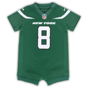Aaron rodgers new york jets nike newborn infant game romper jersey Green 3 6 MO