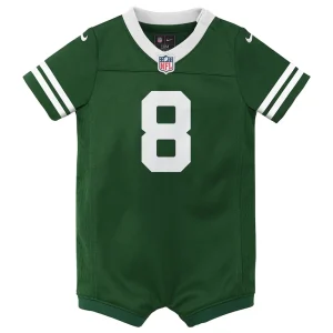 Aaron rodgers new york jets nike newborn infant game romper jersey Legacy green 3 6 MO