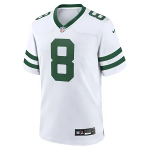 Aaron rodgers new york jets nike player game jersey Legacy white M