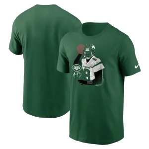 Aaron rodgers new york jets nike player graphic t shirt Green