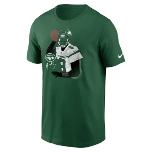 Aaron rodgers new york jets nike player graphic t shirt Green M