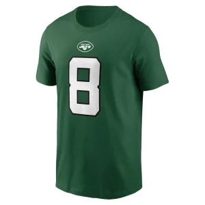 Aaron rodgers new york jets nike player name number t shirt Green M