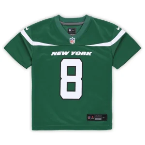 Aaron rodgers new york jets nike preschool game jersey Gotham green 56