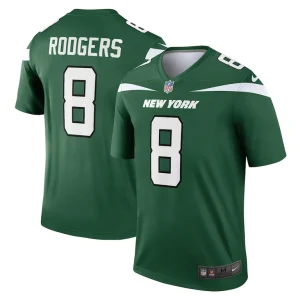 Aaron rodgers new york jets nike team legend player performance top Gotham green
