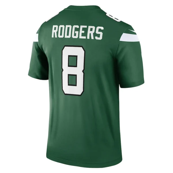 Aaron rodgers new york jets nike team legend player performance top Gotham green L