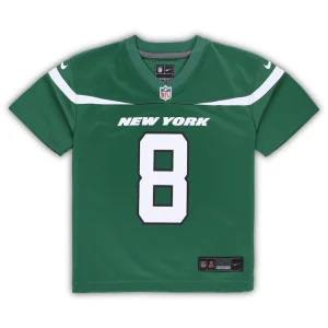 Aaron rodgers new york jets nike toddler game jersey Gotham green 3T