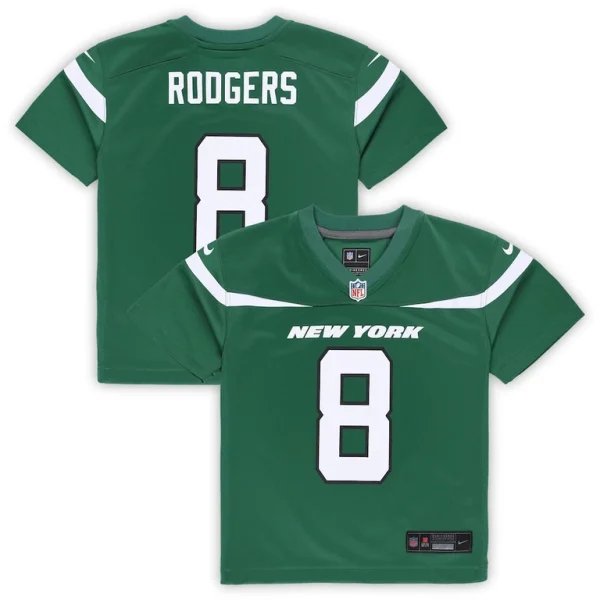 Aaron rodgers new york jets nike toddler game jersey Gotham green