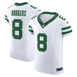 Aaron rodgers new york jets nike vapor f.u.s.e. elite jersey Legacy white