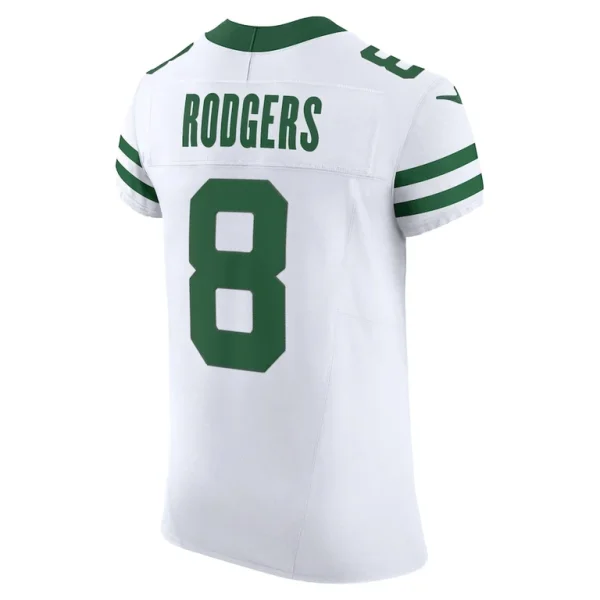 Aaron rodgers new york jets nike vapor f.u.s.e. elite jersey Legacy white 48