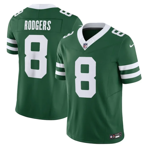 Aaron rodgers new york jets nike vapor f.u.s.e. limited jersey Legacy green