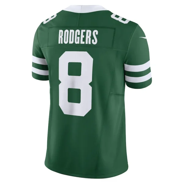 Aaron rodgers new york jets nike vapor f.u.s.e. limited jersey Legacy green L