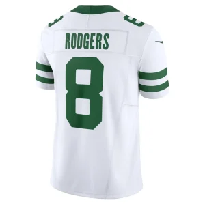 Aaron rodgers new york jets nike vapor f.u.s.e. limited jersey Legacy white L
