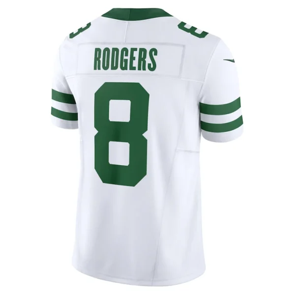 Aaron rodgers new york jets nike vapor f.u.s.e. limited jersey Legacy white L