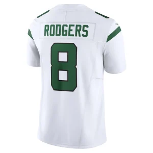 Aaron rodgers new york jets nike vapor f.u.s.e. limited jersey Spotlight white L
