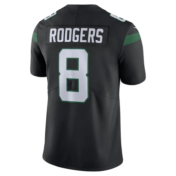 Aaron rodgers new york jets nike vapor untouchable limited jersey Black L