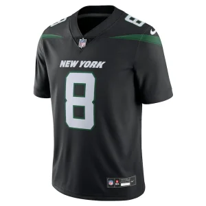 Aaron rodgers new york jets nike vapor untouchable limited jersey Black M