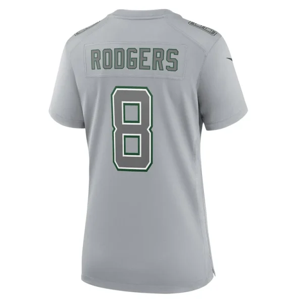 Aaron rodgers new york jets nike womens atmosphere fashion game jersey Heather gray L