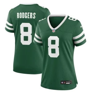 Aaron rodgers new york jets nike womens game jersey Legacy green
