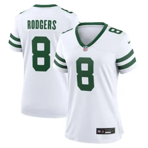 Aaron rodgers new york jets nike womens game jersey Legacy white