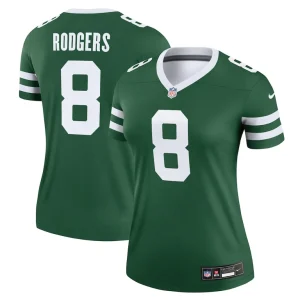 Aaron rodgers new york jets nike womens legend player performance top Legacy green