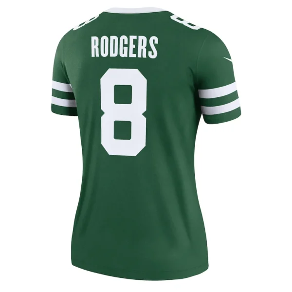 Aaron rodgers new york jets nike womens legend player performance top Legacy green L