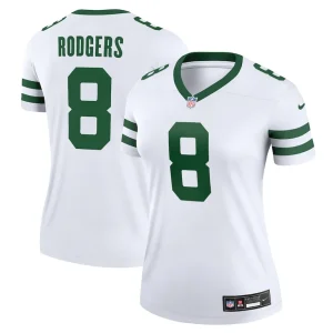 Aaron rodgers new york jets nike womens legend player performance top Legacy white