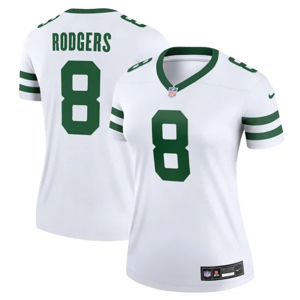 Aaron rodgers new york jets nike womens legend player performance top Legacy white