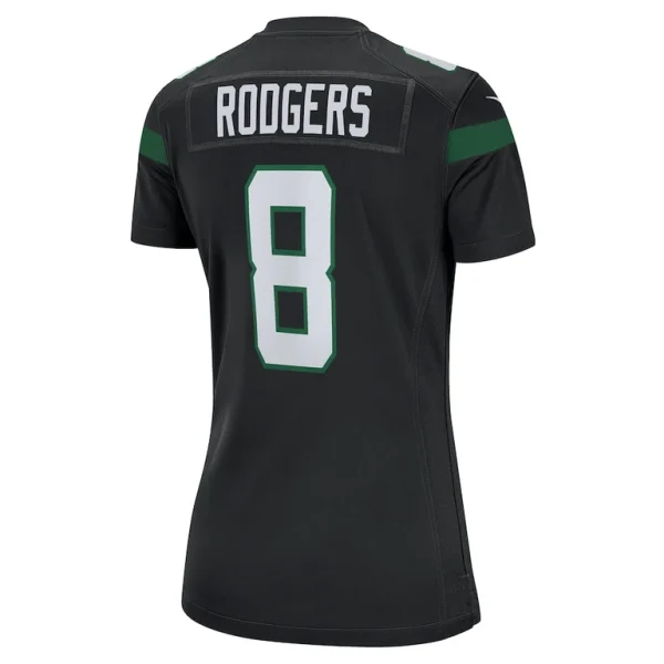Aaron rodgers new york jets nike womens player jersey Black L