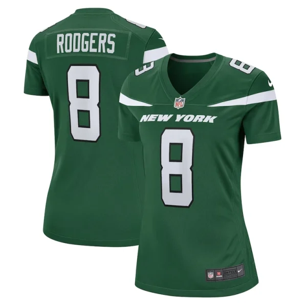 Aaron rodgers new york jets nike womens player jersey Green