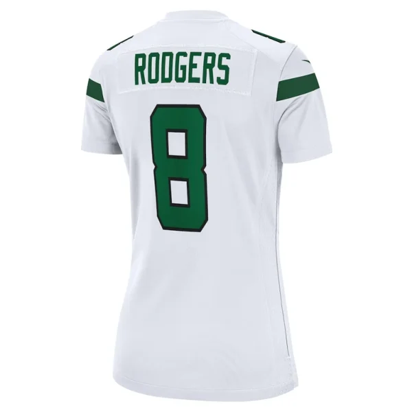 Aaron rodgers new york jets nike womens player jersey White L