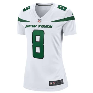 Aaron rodgers new york jets nike womens player jersey White M