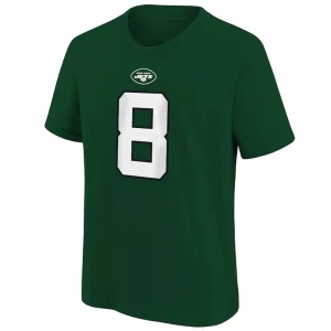 Aaron rodgers new york jets nike youth player name number t shirt Green Yth M