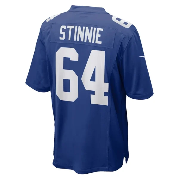 Aaron stinnie new york giants nike team game jersey Royal L