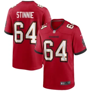 Aaron stinnie tampa bay buccaneers nike game jersey Red
