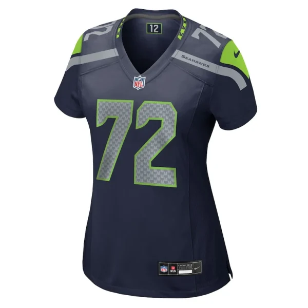 Abraham lucas seattle seahawks nike womens team game jersey College navy M