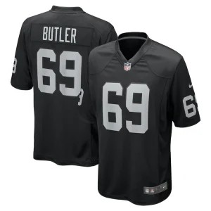 Adam butler las vegas raiders nike team game jersey Black