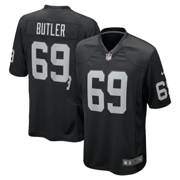 Adam butler las vegas raiders nike team game jersey Black