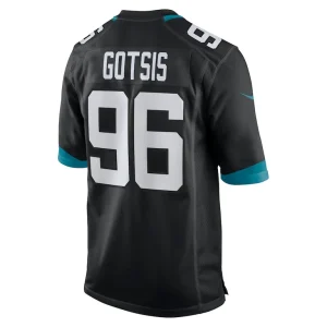 Adam gotsis jacksonville jaguars nike game jersey Black L