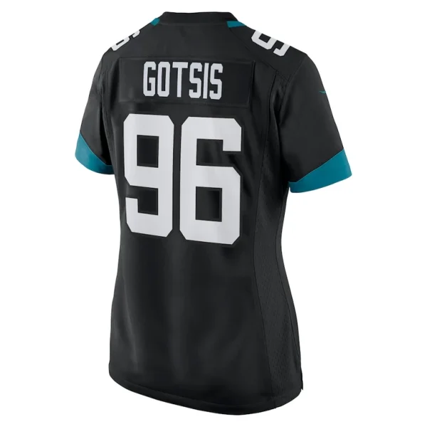 Adam gotsis jacksonville jaguars nike womens game jersey Black L