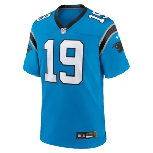 Adam thielen carolina panthers nike alternate game jersey Blue M