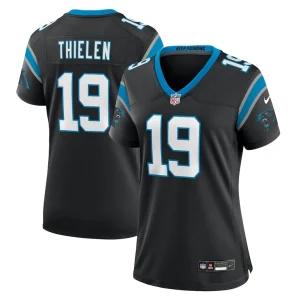 Adam thielen carolina panthers nike womens team game jersey Black